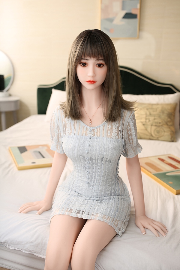 166cm C Cup TPE Petite Breasts Gray Asian Sex Doll Product