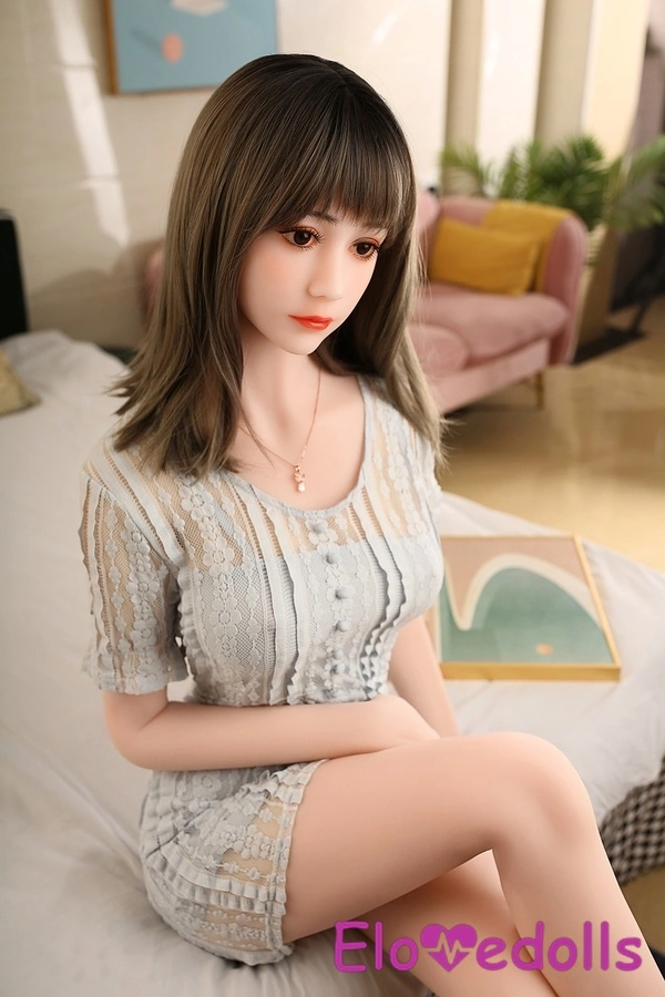 166cm C Cup TPE Petite Gray Eyes Aziatische Sekspop Galerij 3