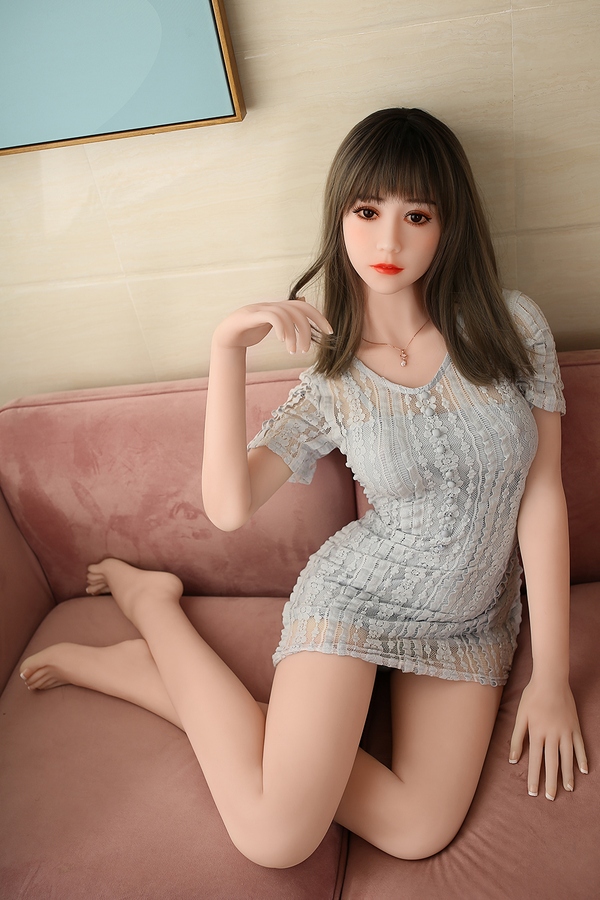 166cm C Cup TPE Gray Eyes Petite Asian Sex Doll Detail View 1