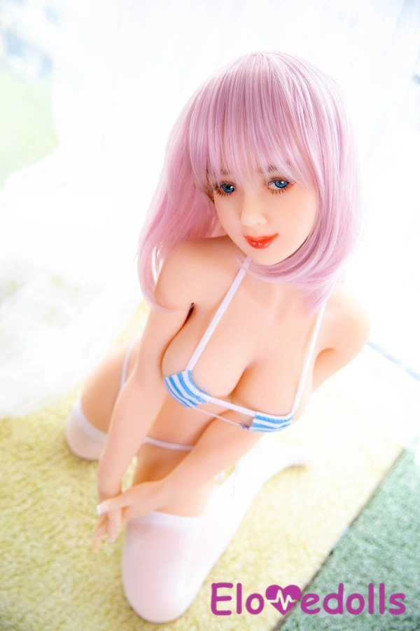 Galeri Boneka Seks Anime 123cm C Cup TPE Payudara Kecil Bibir Tipis Merah Muda 4