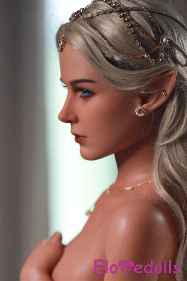 151 cm C-Körbchen Silikon Zierliche Dünne Lippen Blonde Europäische Sexpuppe Galerie 3