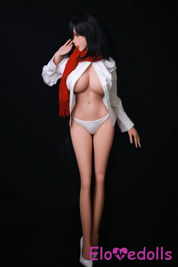 156cm D Cup TPE Gray Eyes Thin Lips Petite Japanese Sex Doll Detail View 2