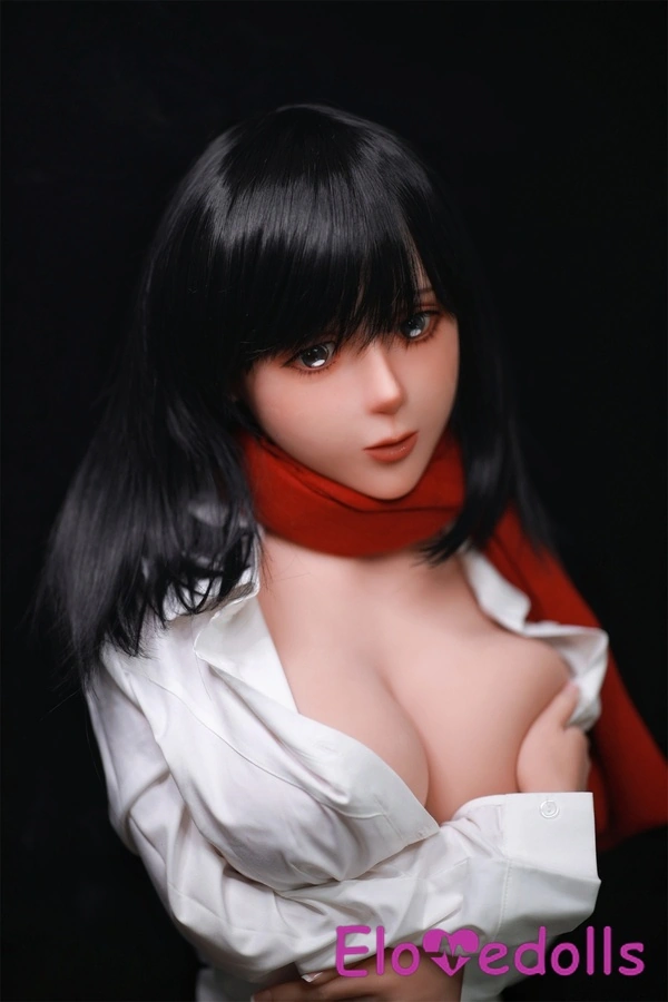 156cm D Cup TPE Medium Breasts Gray Eyes Thin Lips Japanese Sex Doll Detail View 5