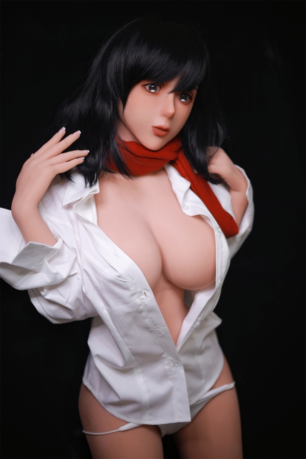 156cm D Cup TPE Petite Gray Eyes Medium Breasts Japanese Sex Doll Detail View 9