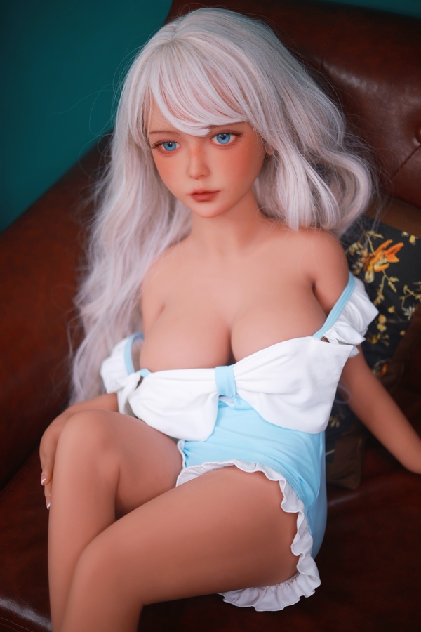 100cm D Cup TPE Petite Blue Eyes Thin Lips Lifelike Sex Doll Product