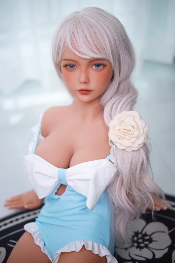 100cm D Cup TPE Thin Lips White Petite Lifelike Sex Doll Detail View 1