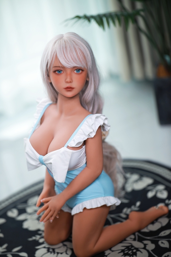 100cm D Cup TPE White Petite Thin Lips Lifelike Sex Doll Detail View 3