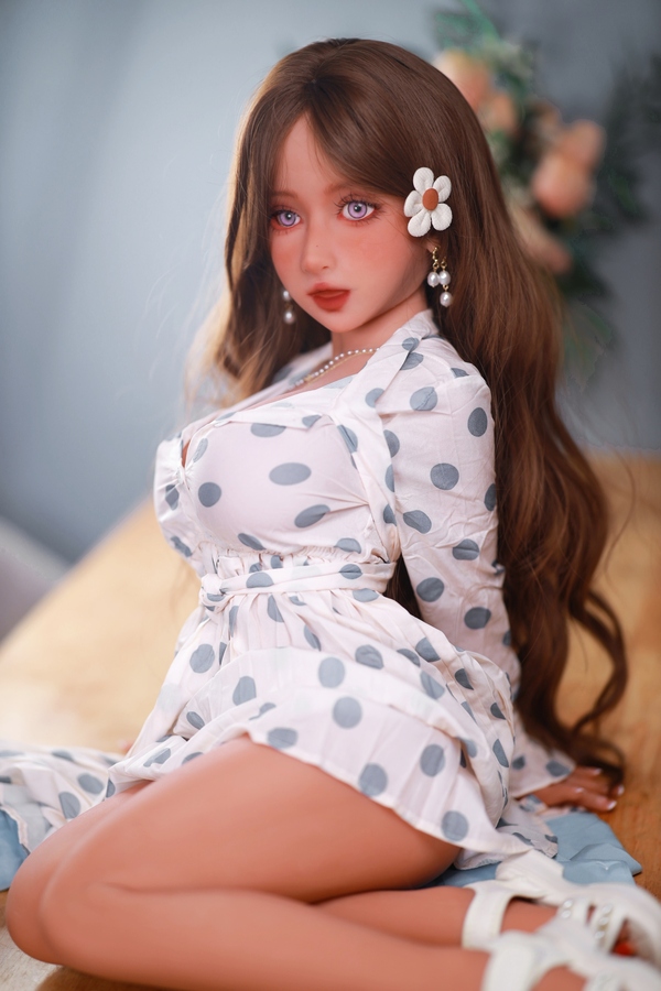 110cm F Cup TPE Gray Medium Breasts Full Lips Realistic Sex Doll Detail View 1