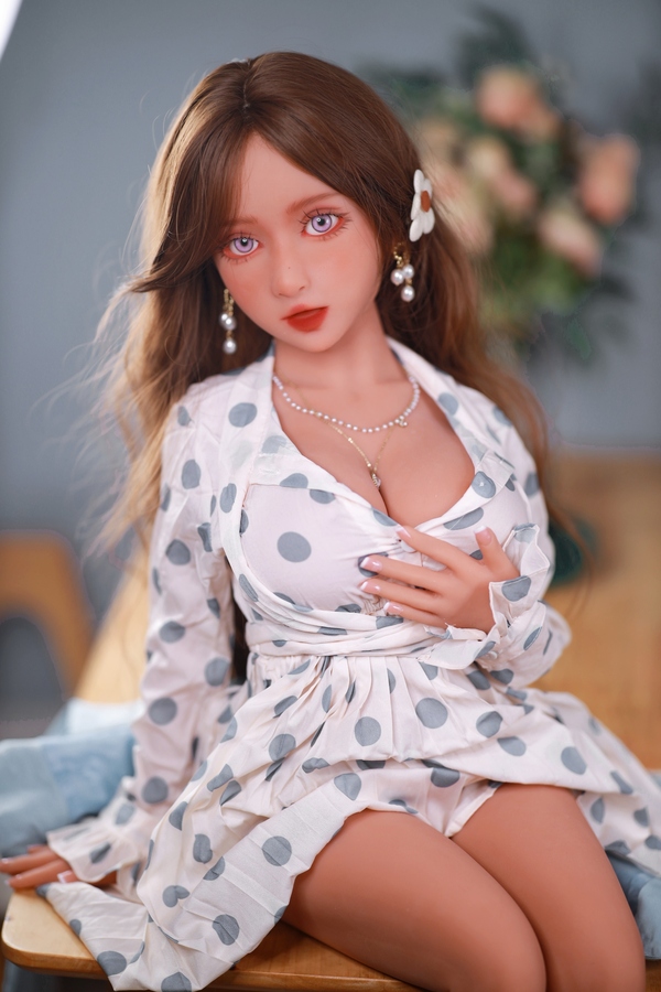 110cm F Cup TPE Gray Medium Breasts Petite Realistic Sex Doll Detail View 6