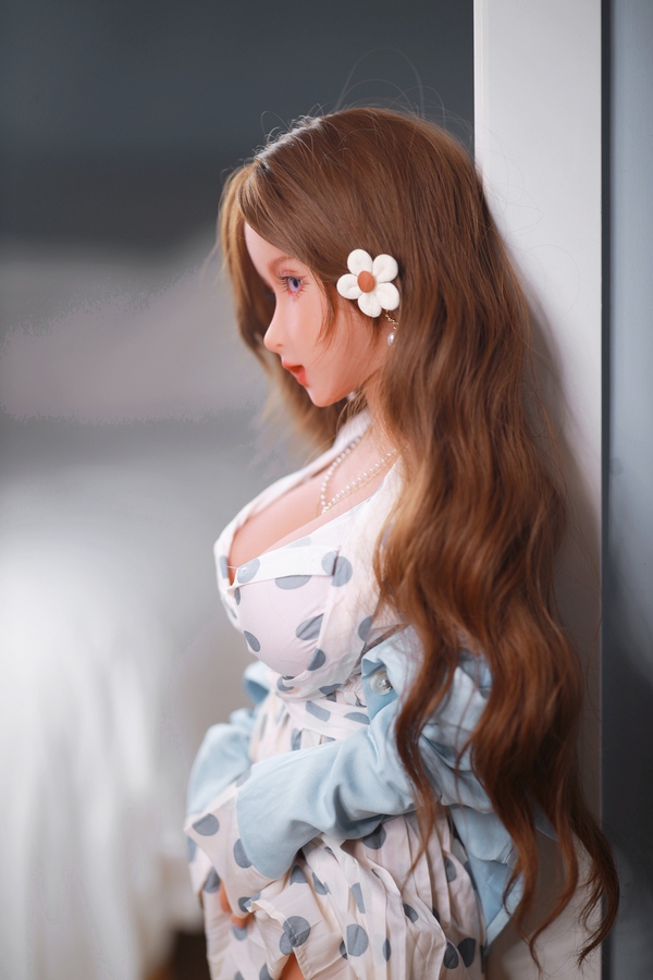 110cm F Cup TPE Medium Breasts Petite Blue Eyes Realistic Sex Doll Detail View 7