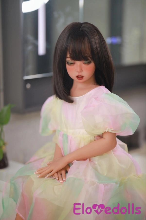 115 cm AA TPE Bernsteinfarbene Augen Üppige Dünne Lippen Realistische Sexpuppe Galerie 5