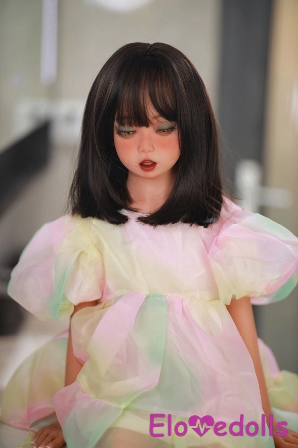 115 cm AA TPE Dünne Lippen Üppige Schwarze Realistische Sexpuppe Galerie 6