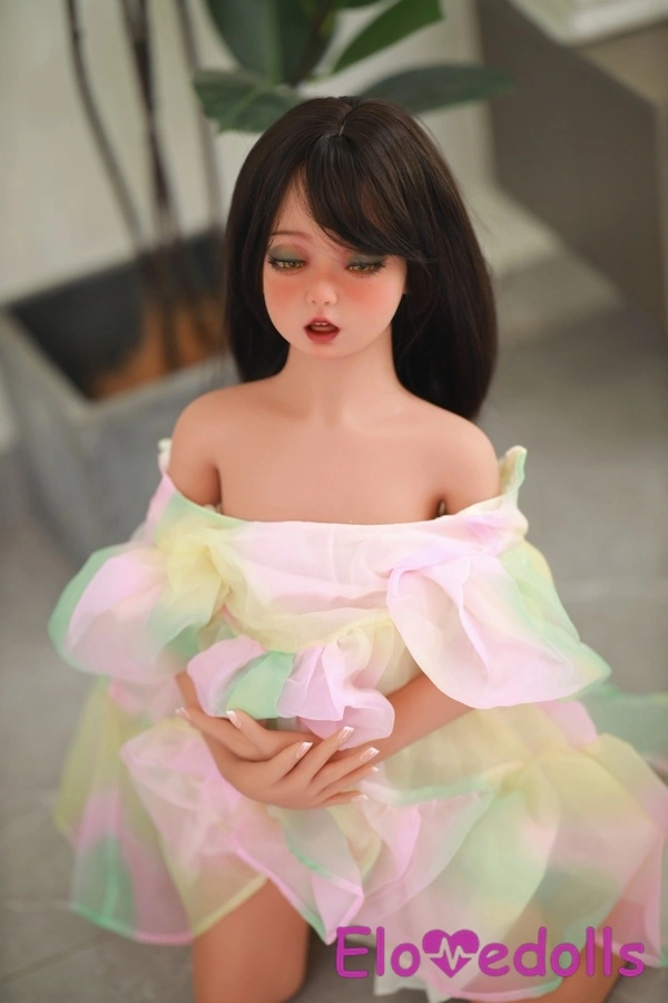 115 cm AA TPE Üppige dünne Lippen Schwarz Realistische Sexpuppe Galerie 7