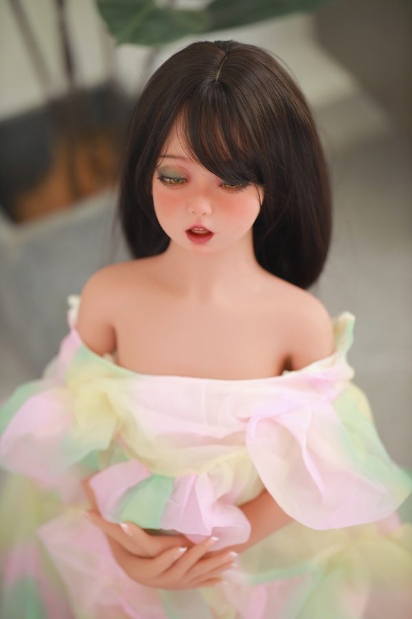 115cm AA TPE Amber Eyes Voluptuous Black Realistic Sex Doll Product