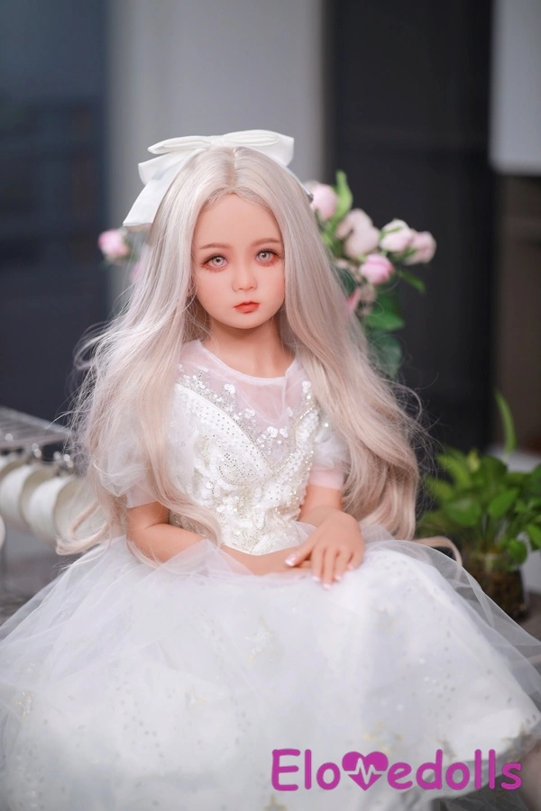 115cm AA TPE White Thin Lips Petite Mini Sex Doll Detail View 5