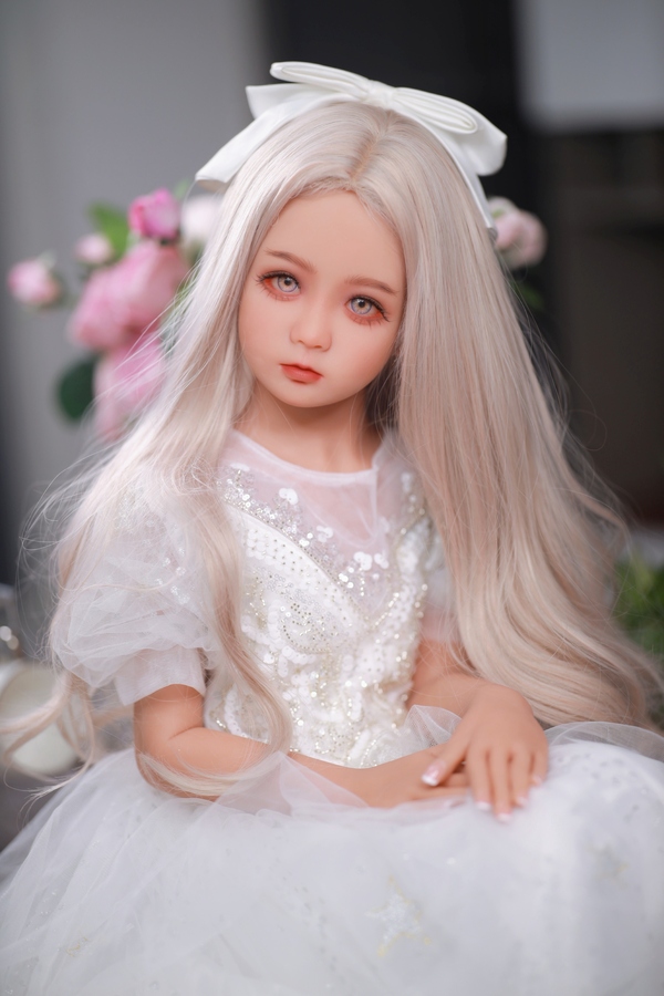 115cm AA TPE White Petite Thin Lips Mini Sex Doll Detail View 6