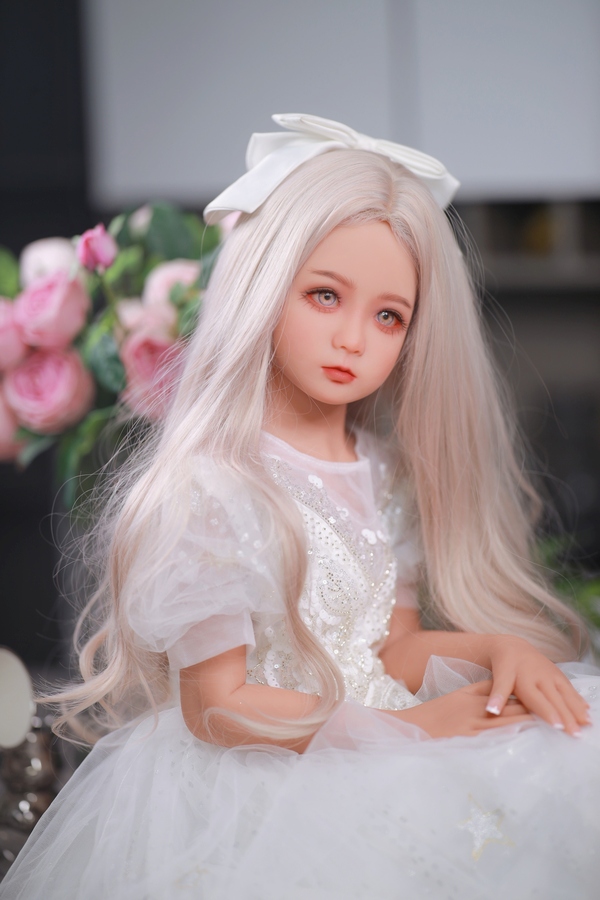 115cm AA TPE Thin Lips Petite White Mini Sex Doll Detail View 7
