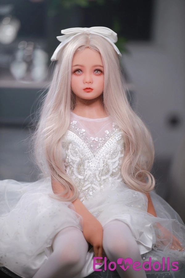 115cm AA TPE White Thin Lips Petite Mini Sex Doll Detail View 8