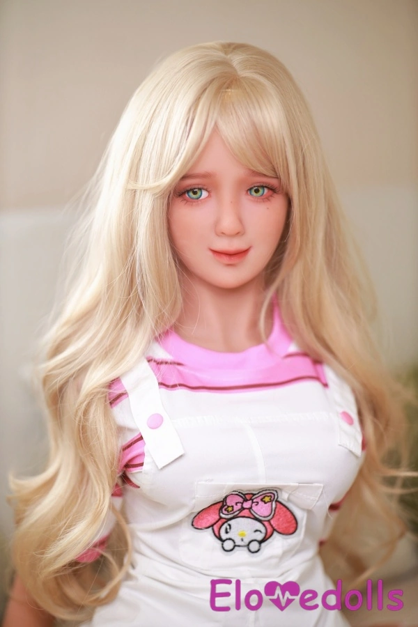 128 см чашка E TPE миниатюрная грудь янтарные глаза подростковая секс-кукла Галерея 2