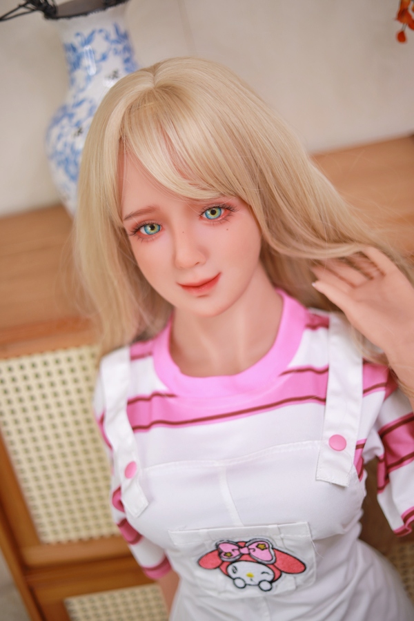 128cm E Cup TPE Petite Breasts Blonde Teen Sex Doll Detail View 1