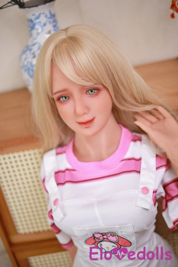 128 см чашка E TPE миниатюрная грудь блондинка подросток секс кукла деталь вид 1