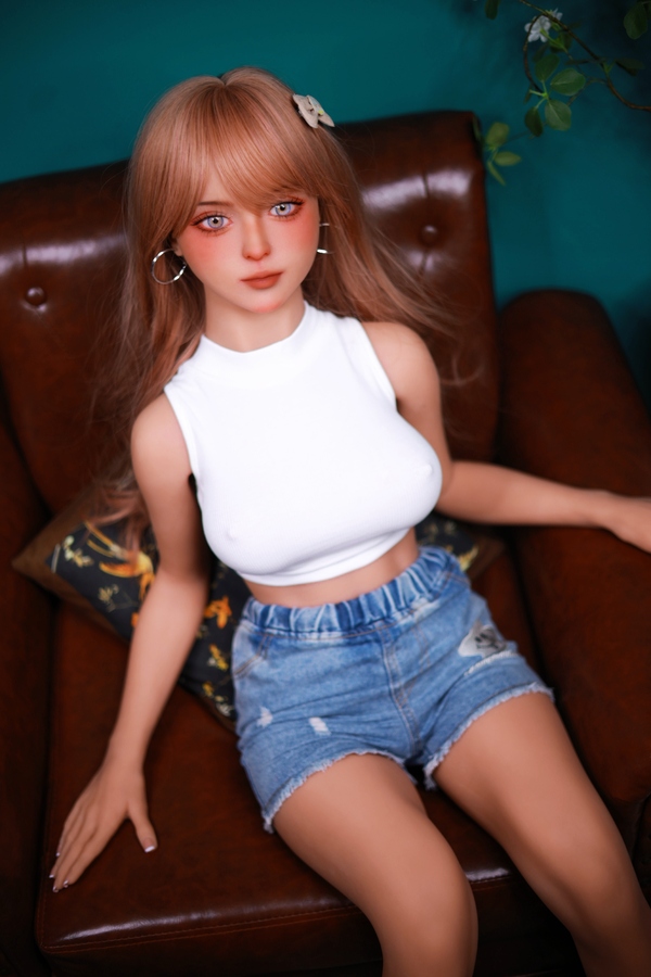 128cm E Cup TPE Petite Breasts Blonde Asian Sex Doll Gallery 9