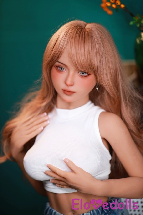 Muñeca sexual asiática de TPE, copa E de 128 cm, labios finos y pechos pequeños, galería 10