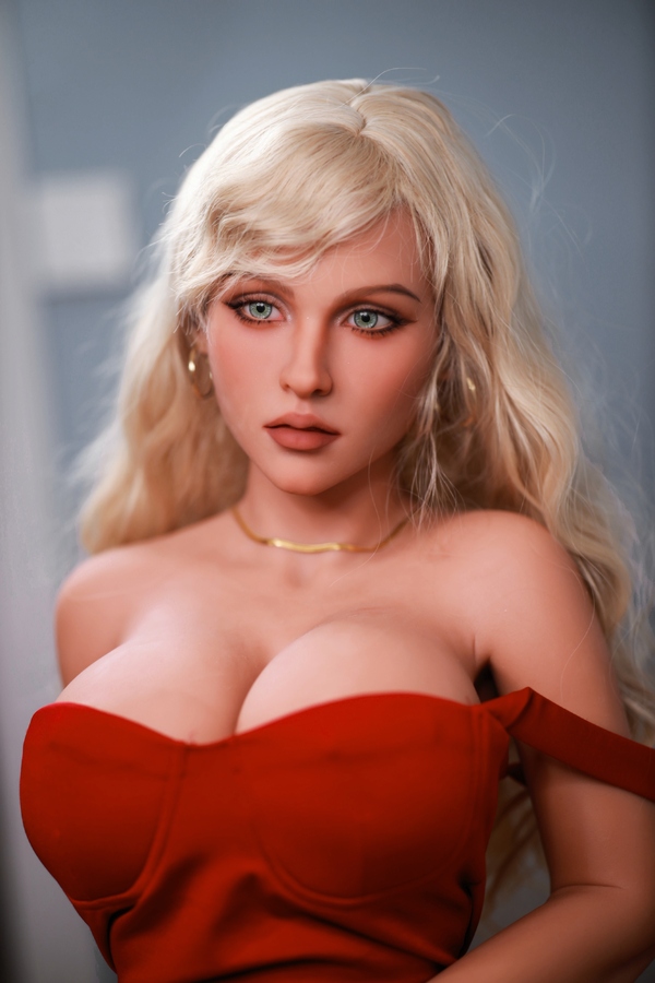 160cm C Cup TPE Thin Lips Voluptuous Blonde Sex Doll Gallery 9
