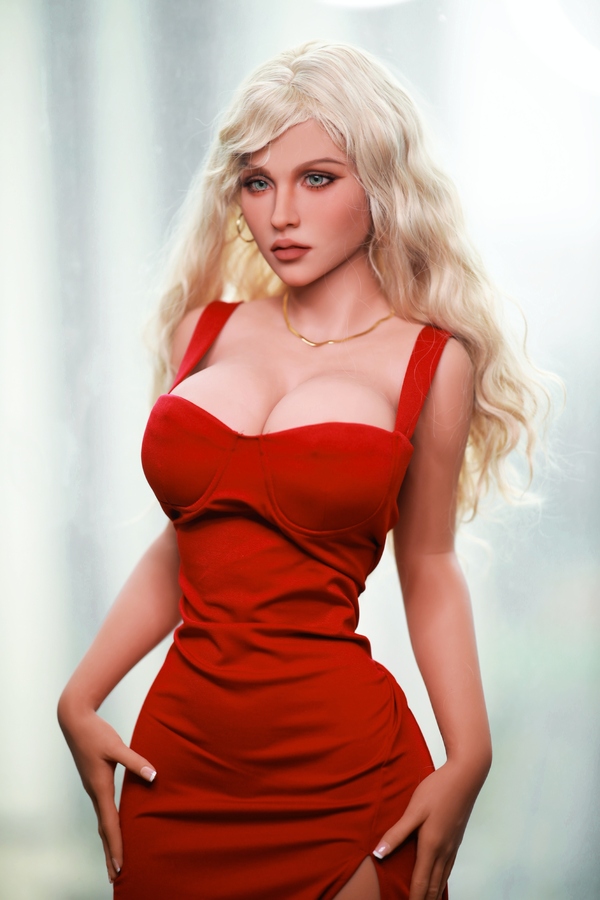 160cm C Cup TPE Thin Lips Voluptuous Blonde Sex Doll Detail View 13