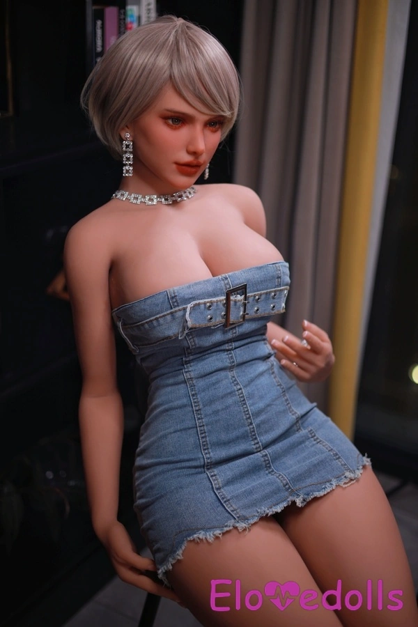 163cm E Cup TPE Voluptuous Blonde Petite Breasts American Sex Doll Detail View 5