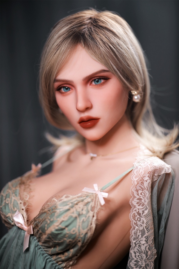 87cm B Cup TPE Petite Small Breasts Amber Eyes Sex Doll Torso Gallery 6
