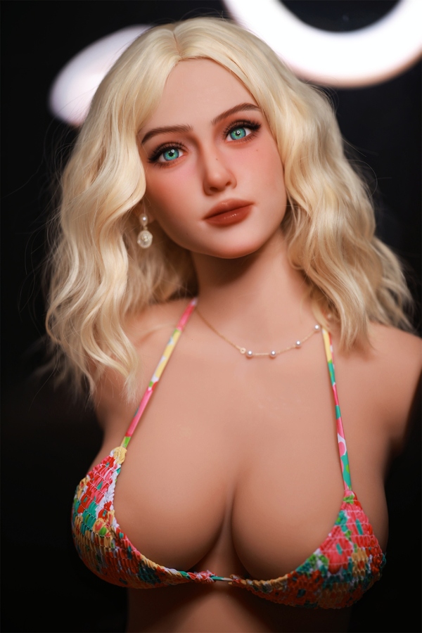 86cm B Cup TPE Blonde Hourglass Thin Lips Sex Doll Torso Gallery 4