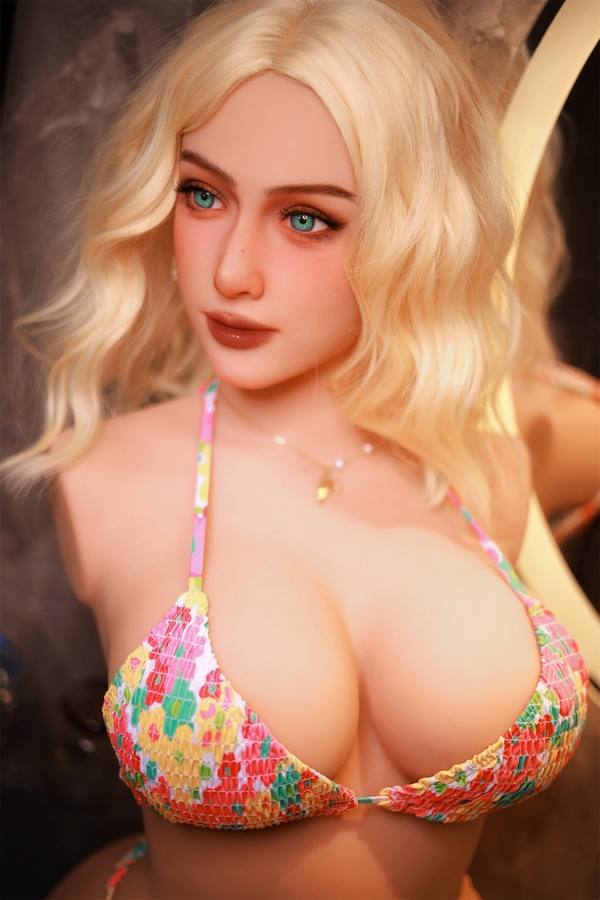 86cm B Cup TPE Thin Lips Amber Eyes Hourglass Sex Doll Torso Product