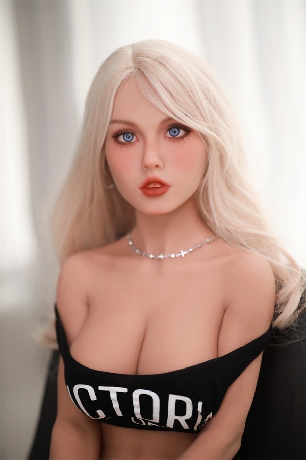 85cm F Cup TPE White Thin Lips Blue Eyes Sex Doll Torso Detail View 6