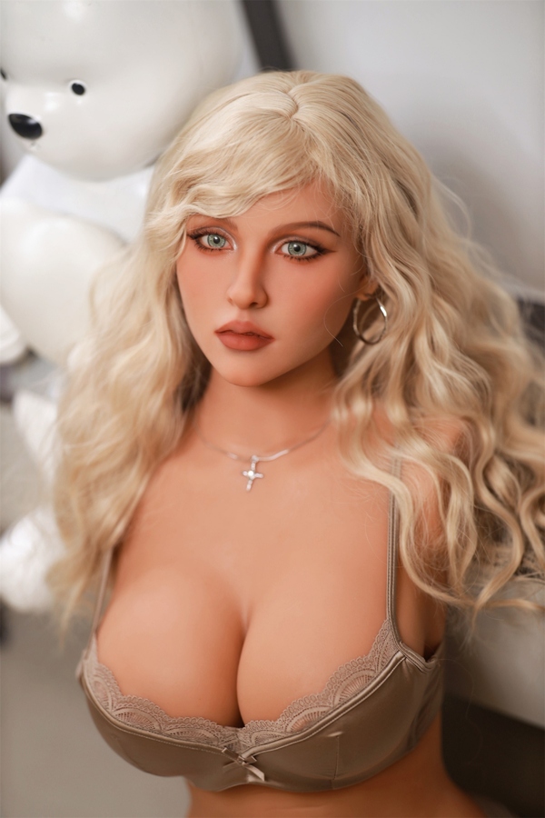 86cm E Cup TPE Amber Eyes Voluptuous Full Lips Sex Doll Torso Gallery 4