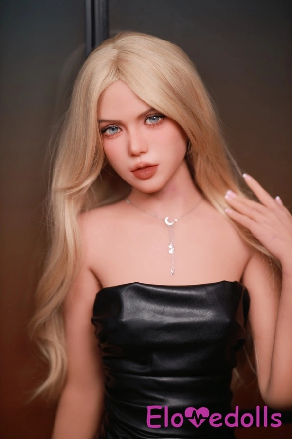 157cm A Cup TPE Blonde Petite Breasts Realistic Sex Doll Gallery 4