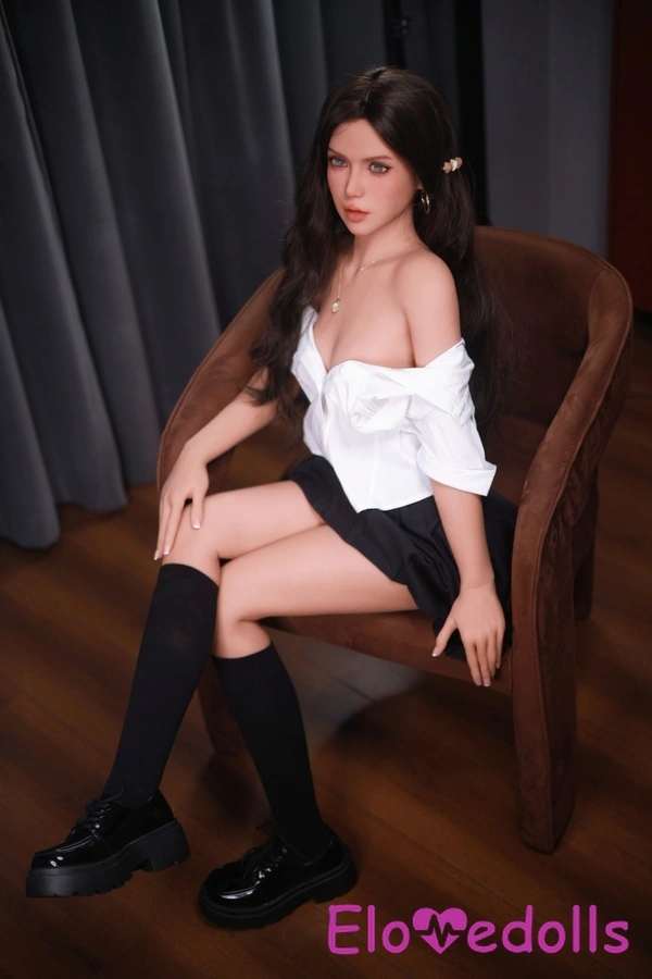 157cm B Cup TPE Voluptuous Natural Lips Blue Eyes Realistic Sex Doll Gallery 4