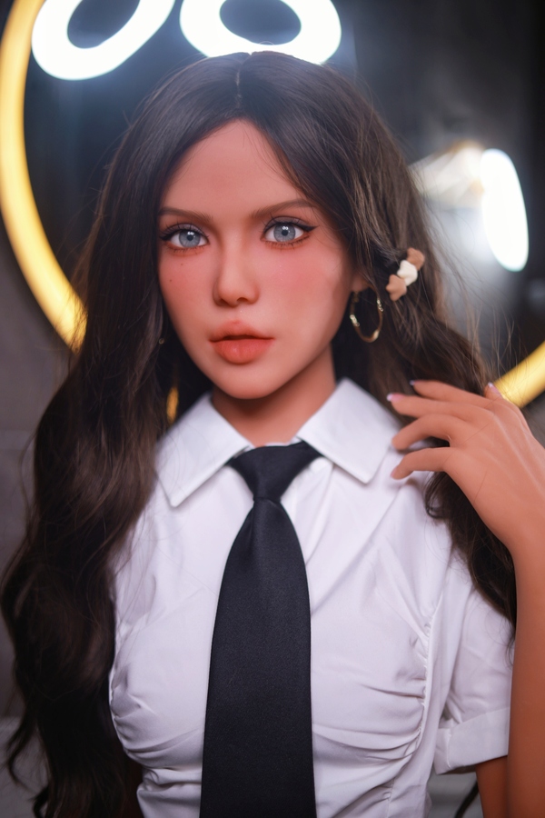 157cm B Cup TPE Natural Lips Voluptuous Brunette Realistic Sex Doll Detail View 6