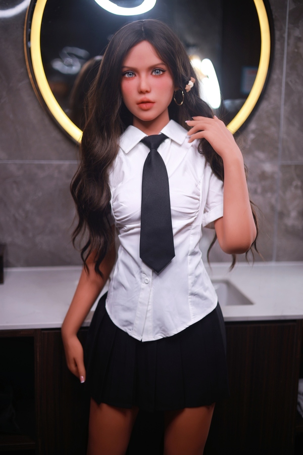 157cm B Cup TPE Brunette Voluptuous Natural Lips Realistic Sex Doll Detail View 7