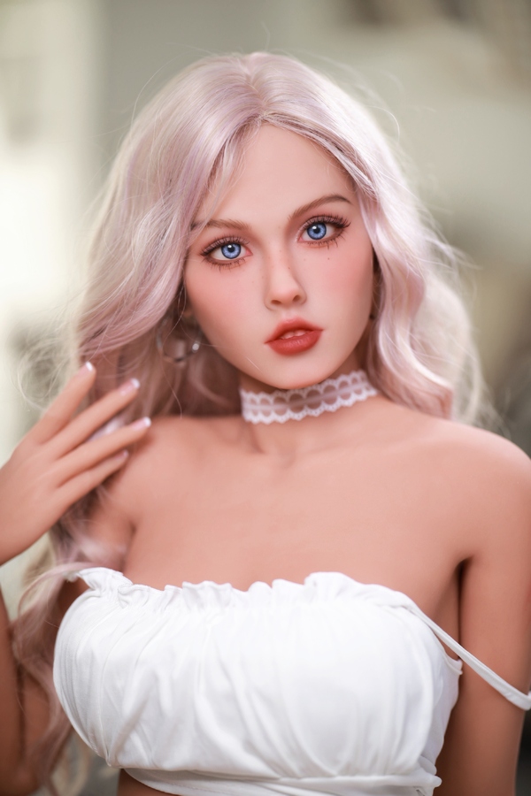 159cm B Cup TPE Thin Lips Gray Eyes Voluptuous Realistic Sex Doll Detail View 12