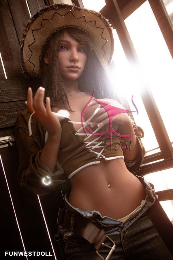 158cm C Cup TPE Petite Breasts Thin Lips Brunette Lifelike Sex Doll Gallery 9