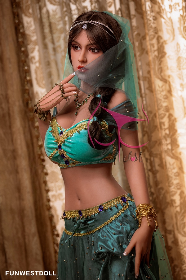 162cm F Cup TPE Petite Breasts Green Eyes Sex Doll Product