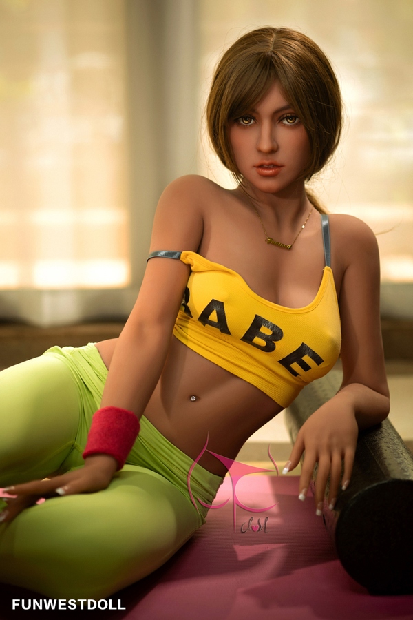 165cm C Cup TPE Black Voluptuous Amber Eyes Sex Doll Detail View 14