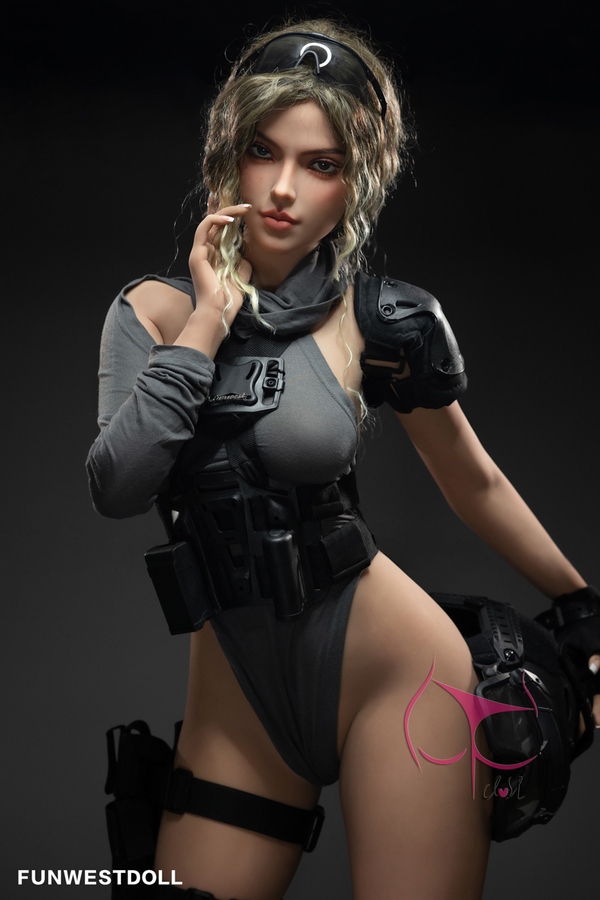 165cm C Cup TPE White Medium Breasts Gray Eyes Sex Doll Gallery 6