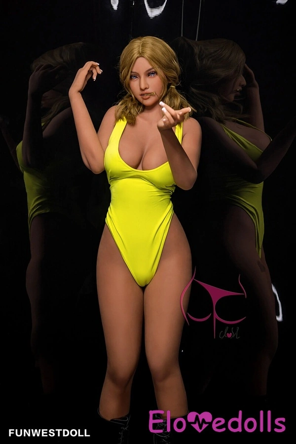 Búp bê tình dục 162cm F Cup TPE Môi mỏng Mắt xanh Quyến rũ Bộ sưu tập 5