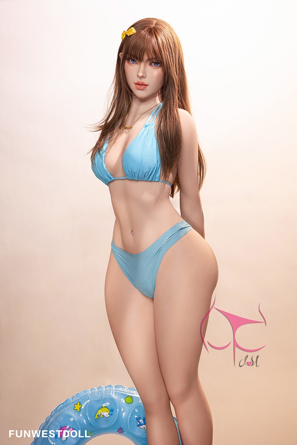 157cm C Cup TPE Brunette Thin Lips Petite Breasts Sex Doll Gallery 2