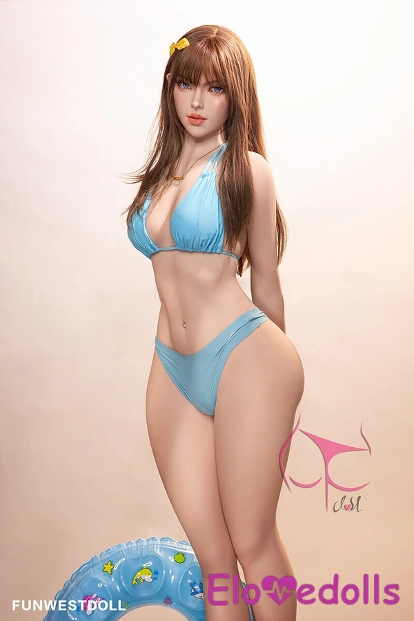 157cm TPE brunetka s košíčky C, tenkými rty, drobnými prsy, galerie sexuálních panenek 2