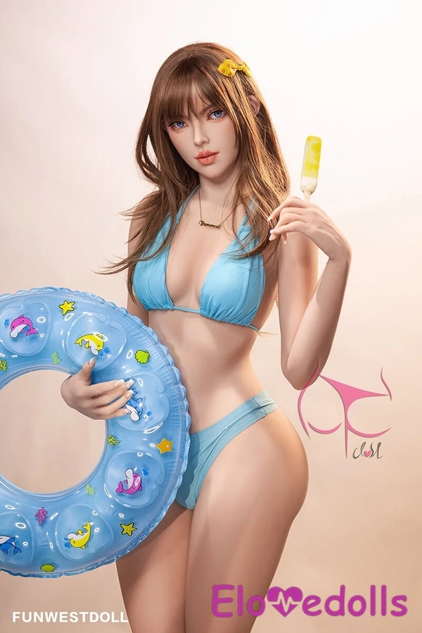 157cm C Cup TPE Brunetka Petite prsa Tenké rty Sex Doll Galerie 4