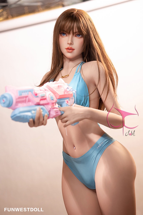 157cm C Cup TPE Brunette Petite Breasts Thin Lips Sex Doll Gallery 9