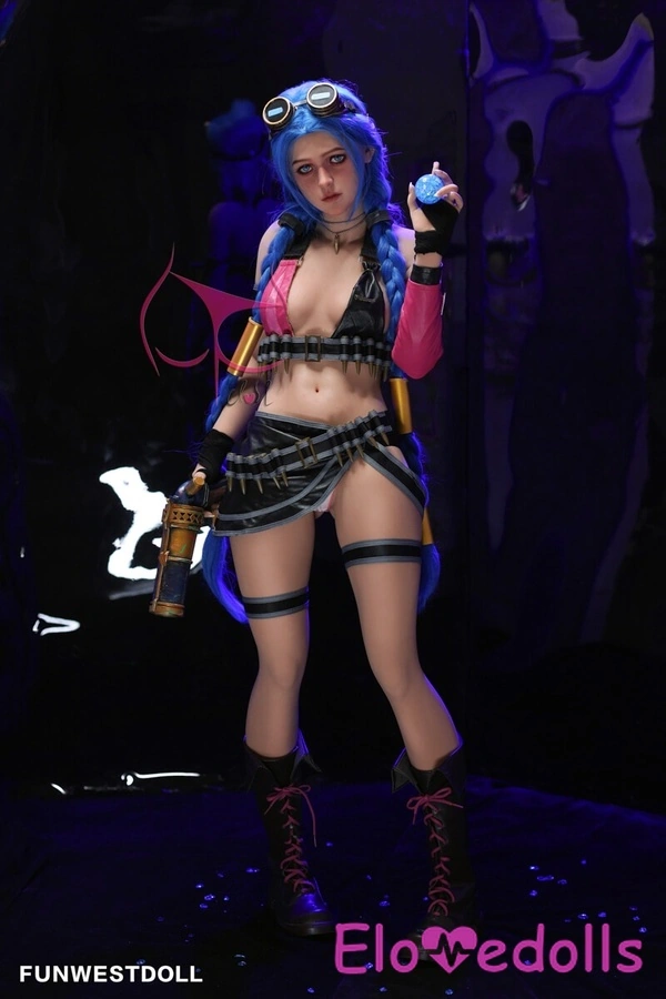 Búp bê tình dục ngực nhỏ TPE màu hồng A Cup 159cm Gallery 2